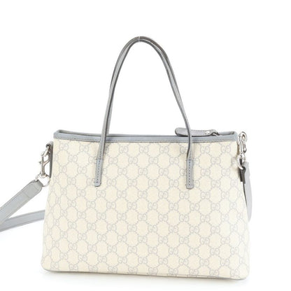 Gucci GG Supreme Leather 2WAY Shoulder Bag Crossbody Hand Tote 353440 Women's