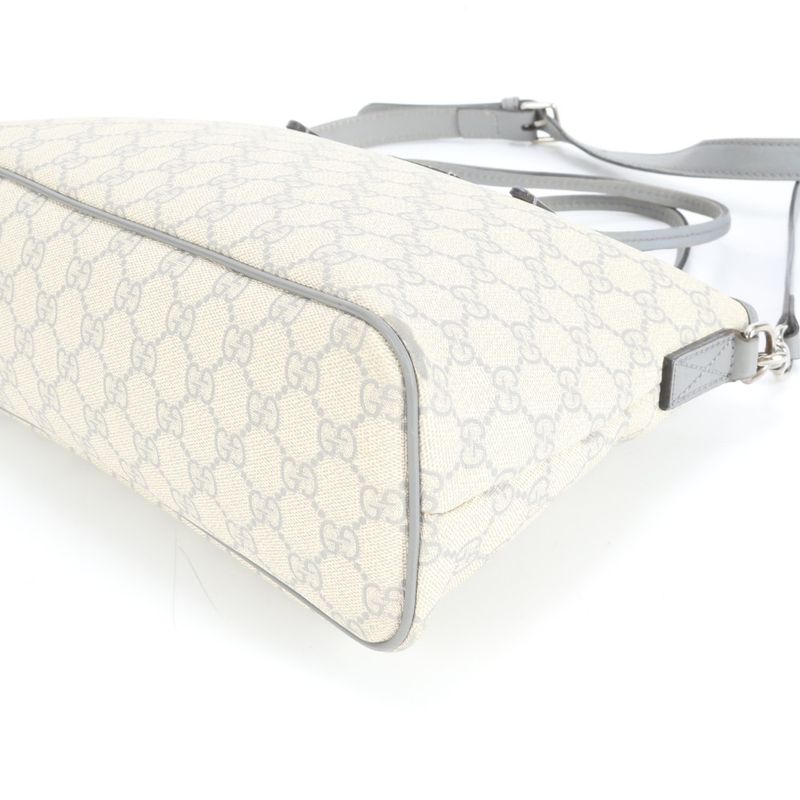 Gucci GG Supreme Leather 2WAY Shoulder Bag Crossbody Hand Tote 353440 Women's