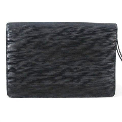 Louis Vuitton Epi Serie Dragonne Second Bag Handbag Noir Black Gold Hardware