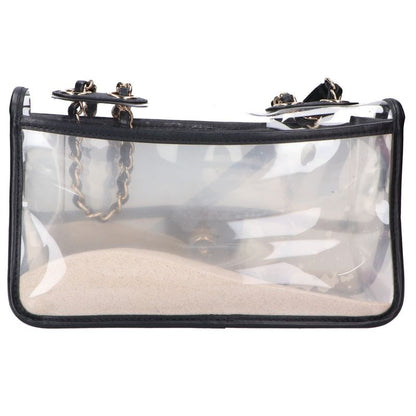 Chanel 27th As0639 Coco Mark by the Sea Sand Clear Chain