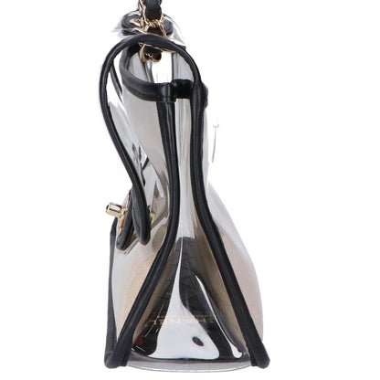 Chanel 27th As0639 Coco Mark by the Sea Sand Clear Chain