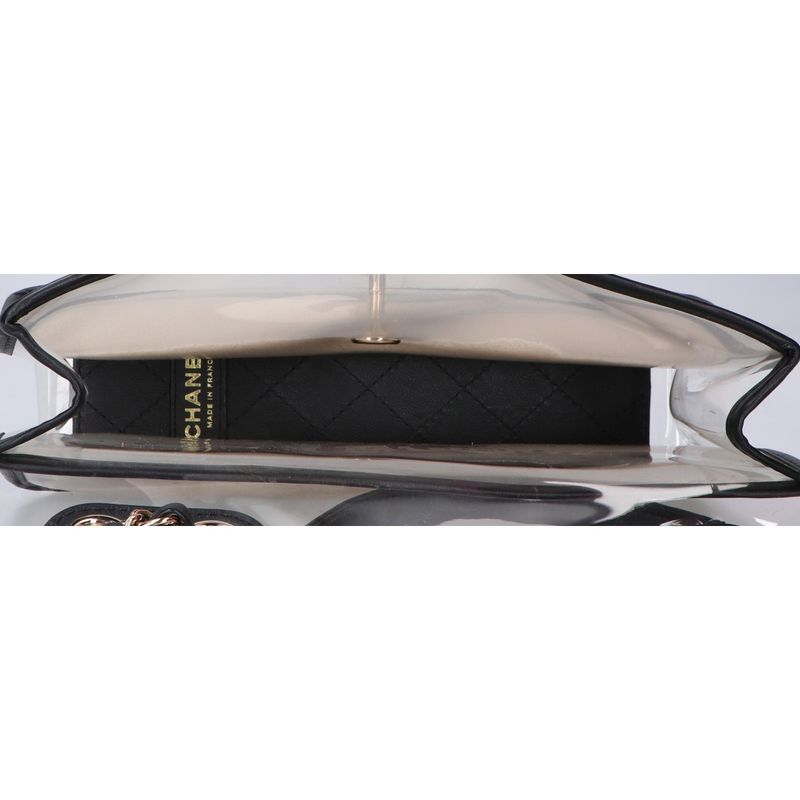 Chanel 27th As0639 Coco Mark by the Sea Sand Clear Chain