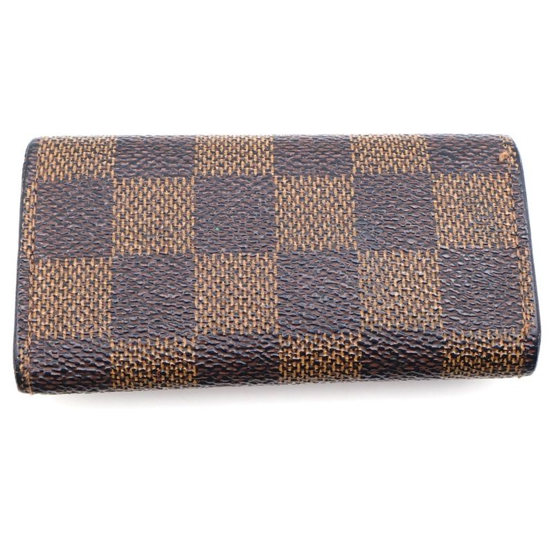 Louis Vuitton Damier Multicles 4-Ribbon Key Case Brown