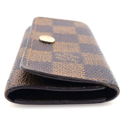 Louis Vuitton Damier Multicles 4-Ribbon Key Case Brown
