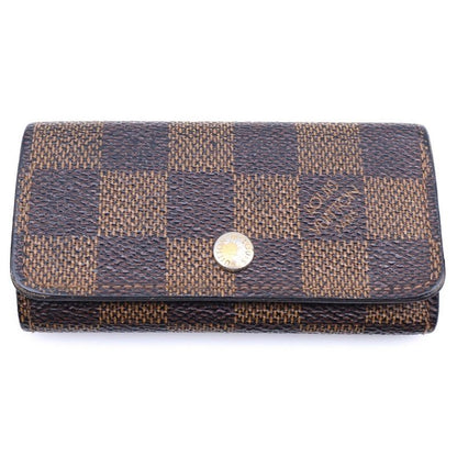 Louis Vuitton Damier Multicles 4-Ribbon Key Case Brown
