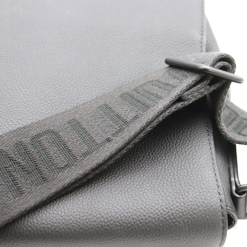 Louis Vuitton Aerogram Takeoff Messenger Bag Black Leather Rfid M57080