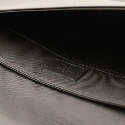 Louis Vuitton Aerogram Takeoff Messenger Bag Black Leather Rfid M57080