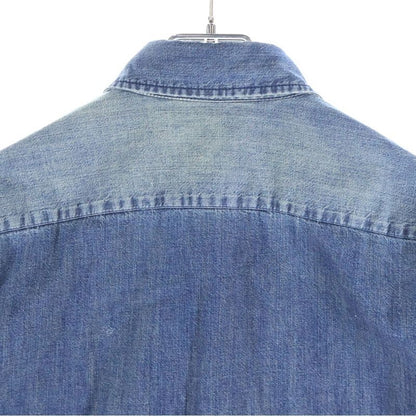 Prada Denim Long-Sleeved Shirt Indigo