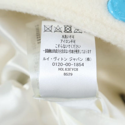 Louis Vuitton 23ss Rainbow Playground Monogram Varsity Jacket Leather Paneled