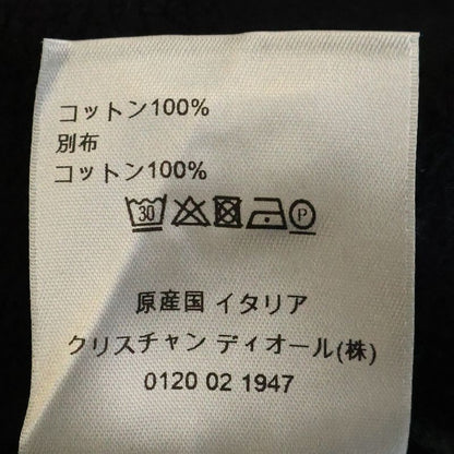 Dior 19ss X Kaw S Bee Embroidered Crewneck Sweatshirt Black 933j612a0531