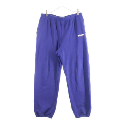 Balenciaga Campaign Logo Sweatpants Navy 508268 Tbv14