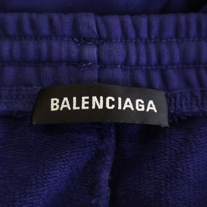 Balenciaga Campaign Logo Sweatpants Navy 508268 Tbv14