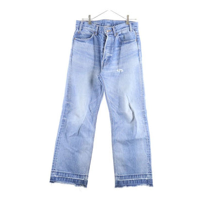 Celine Wesley Low Rise Jeans Cut Off Denim Pants
