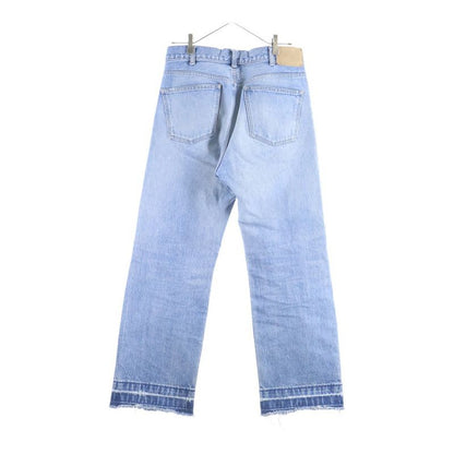 Celine Wesley Low Rise Jeans Cut Off Denim Pants