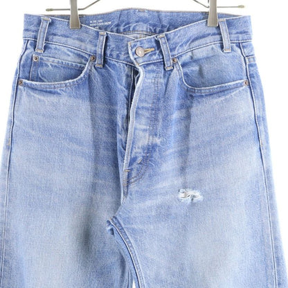 Celine Wesley Low Rise Jeans Cut Off Denim Pants