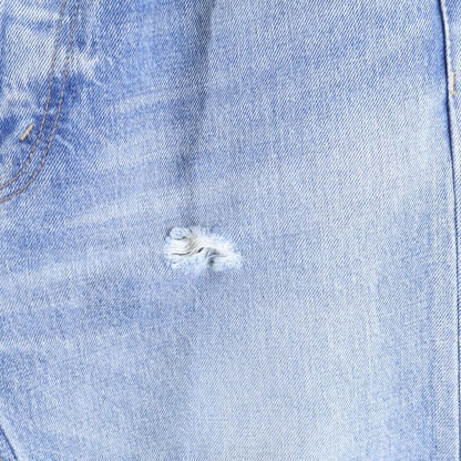 Celine Wesley Low Rise Jeans Cut Off Denim Pants