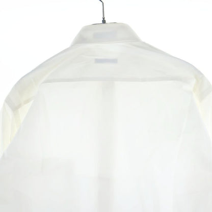 Christian Dior Cotton Regular Collar Long Sleeve Shirt White