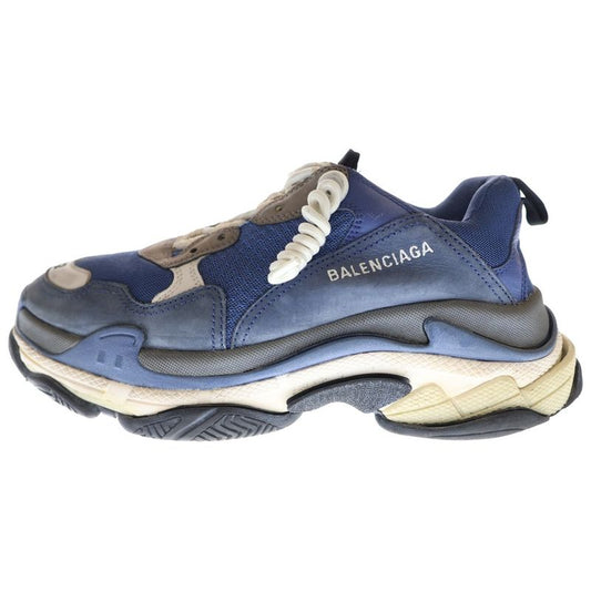 Balenciaga Triple S Triple S Low Cut Sneakers Blue 533878