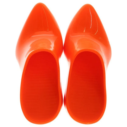 Balenciaga Techno Clog Techno Frog Mule Shoes Orange 739861