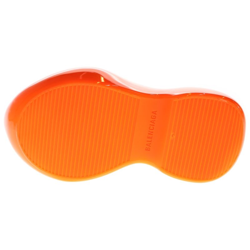 Balenciaga Techno Clog Techno Frog Mule Shoes Orange 739861