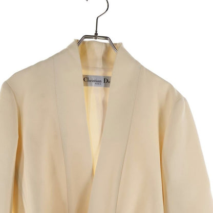 Christian Dior Palto Cropped Coats Palto Cropped Coats Women Ivory 321v20a1166