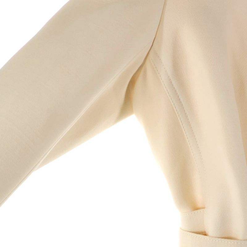 Christian Dior Palto Cropped Coats Palto Cropped Coats Women Ivory 321v20a1166