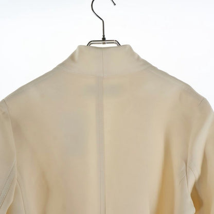 Christian Dior Palto Cropped Coats Palto Cropped Coats Women Ivory 321v20a1166
