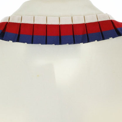 Gucci Ribbon One Peace Ruffle Ribbon Dress Ivory Women 457035 X5l50