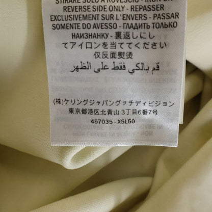 Gucci Ribbon One Peace Ruffle Ribbon Dress Ivory Women 457035 X5l50