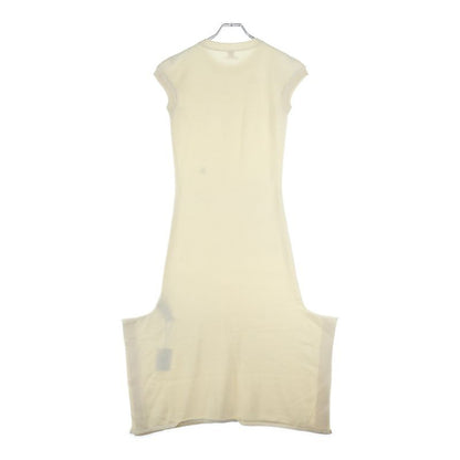 Hermes 23ss Cashmere Knit One Peace Cashmere Knit Long Dress Women Ivory