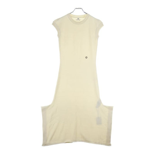 Hermes 23ss Cashmere Knit One Peace Cashmere Knit Long Dress Women Ivory