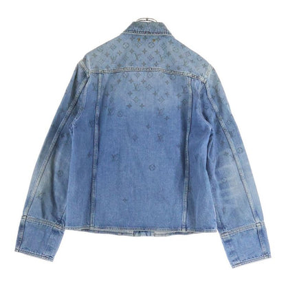 Louis Vuitton 20ss Monogram Denim Jacket G-Jumpet Indigo Rm202 Yie Hja71w