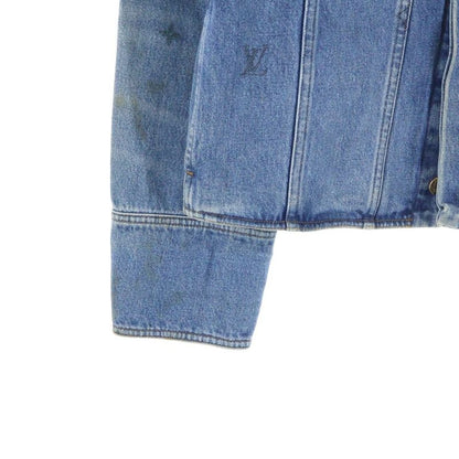 Louis Vuitton 20ss Monogram Denim Jacket G-Jumpet Indigo Rm202 Yie Hja71w