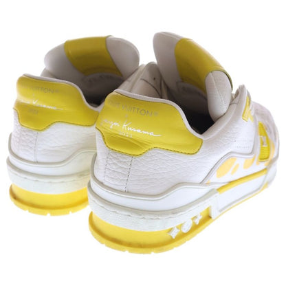 Louis Vuitton X Yayoi Kusama Yk LV Trail Line Infinity Dot Leather Lace Up Low