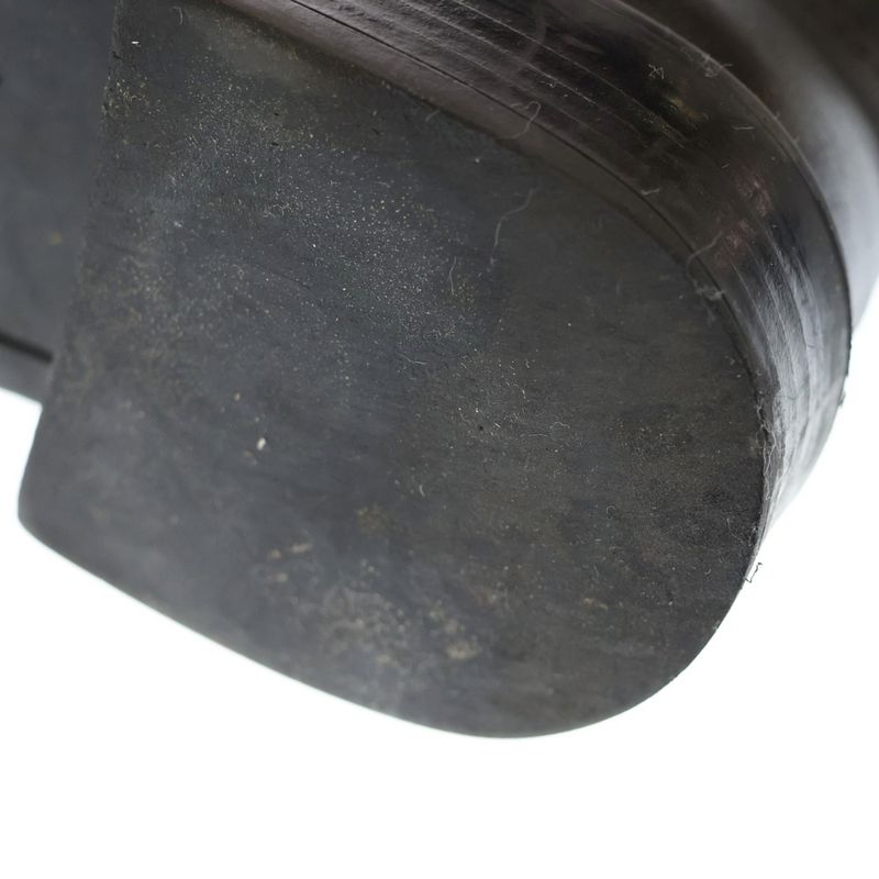 Gucci Micro Gucci Guccissima Leather Side Zip Belt Short Boots Shoes Black Women