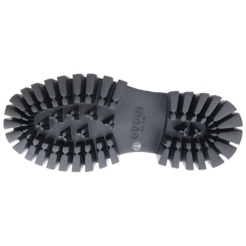 Gucci GG Pattern Side Gore Boots 7397777 Black