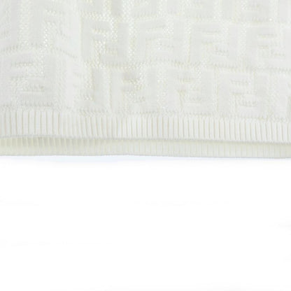 Fendi Knit Dress Ff Logo Knit Dress Sleeveless Shirt White Women Fzda16 Ajtl