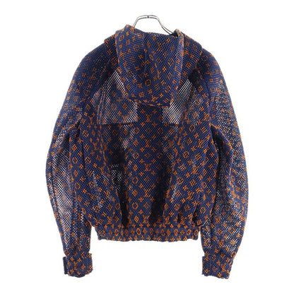 Louis Vuitton 23ss Gradient Monogram Mesh Zip Hoodie Jacket Rm231q Kd2 Hob40w