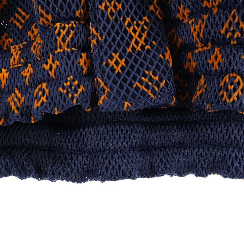 Louis Vuitton 23ss Gradient Monogram Mesh Zip Hoodie Jacket Rm231q Kd2 Hob40w