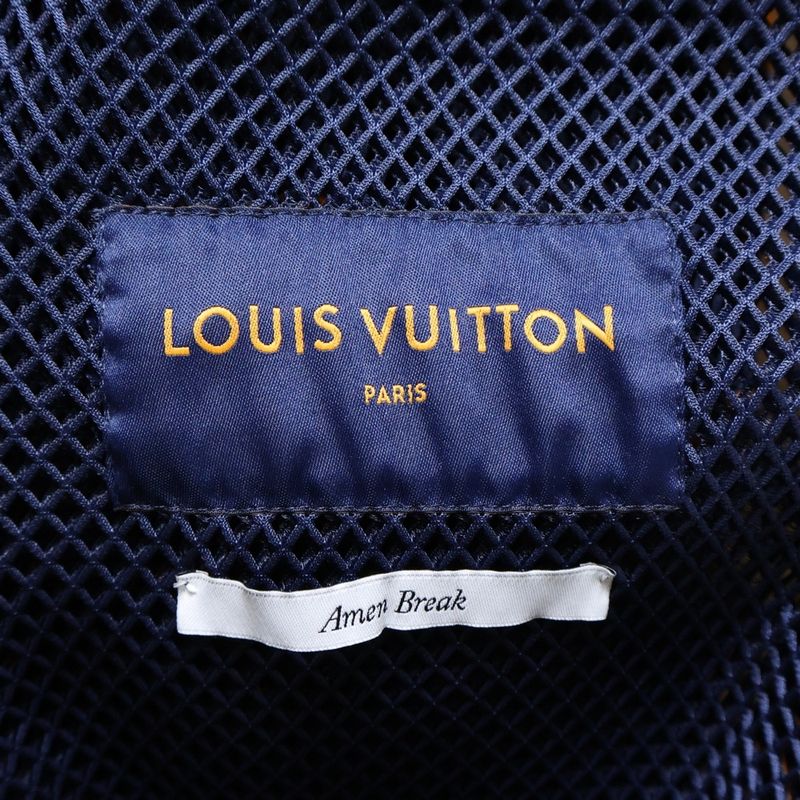 Louis Vuitton 23ss Gradient Monogram Mesh Zip Hoodie Jacket Rm231q Kd2 Hob40w