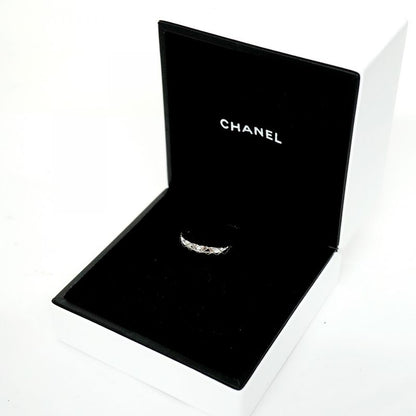 Chanel Ring Coco Crush 18K White Gold White Gold #52 Ladies