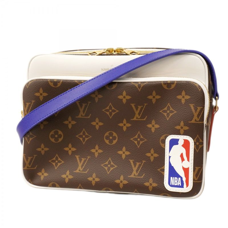 Louis Vuitton Shoulder Bag Monogram LV X NBA Nile Messenger PM M45584 Brown