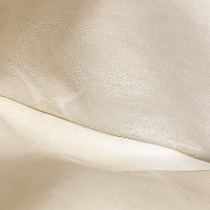 Chanel Shoulder Bag Caviar Skin Light Brown Gold Hardware Women