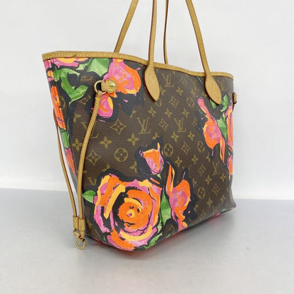 Louis Vuitton Tote Bag Monogram Rose Neverfull MM M48613 Brown Ladies