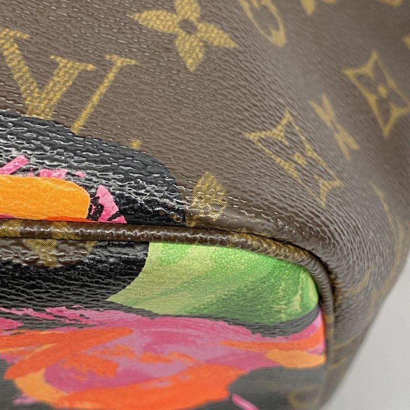 Louis Vuitton Tote Bag Monogram Rose Neverfull MM M48613 Brown Ladies