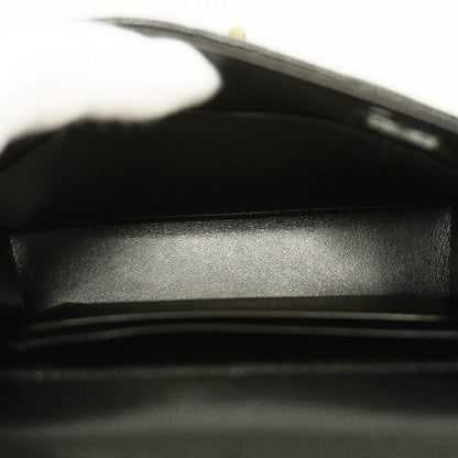 Chanel Handbag Matelasse Coco Handle Caviar Skin Black Chien Pan Gold Hardware