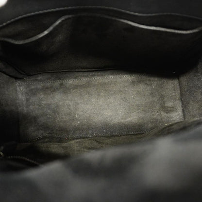 Christian Dior Handbag Canage Lady Dior Leather Black 2way Bag Ladies