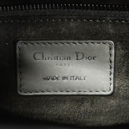 Christian Dior Handbag Canage Lady Dior Leather Black 2way Bag Ladies