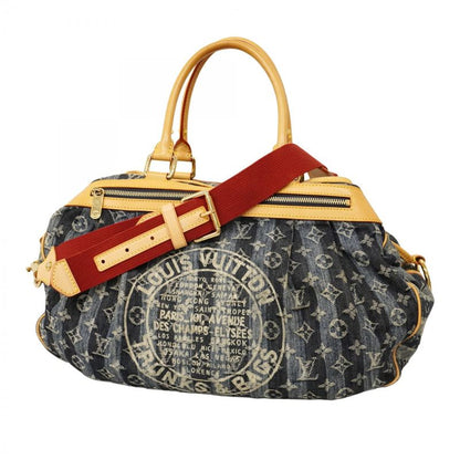 Louis Vuitton Handbag Monogram Denim Cabas Raye GM M95336 Blue 2-way Bag Ladies