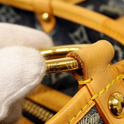 Louis Vuitton Handbag Monogram Denim Cabas Raye GM M95336 Blue 2-way Bag Ladies